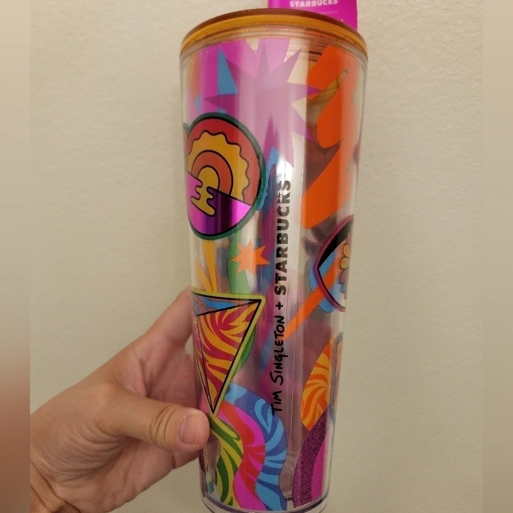 NWT Starbucks with Tim Singleton Pride 2023 Collab Tumbler